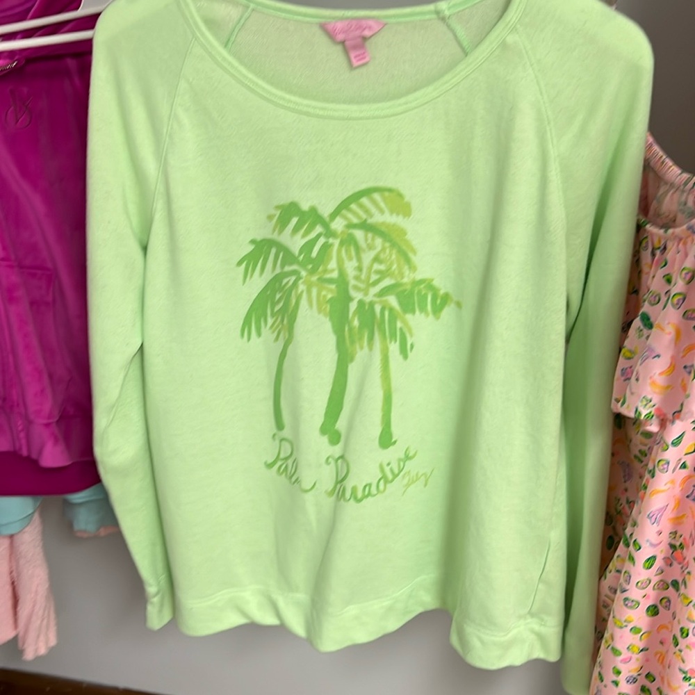Lilly Pulitzer Sweat Shirt Large